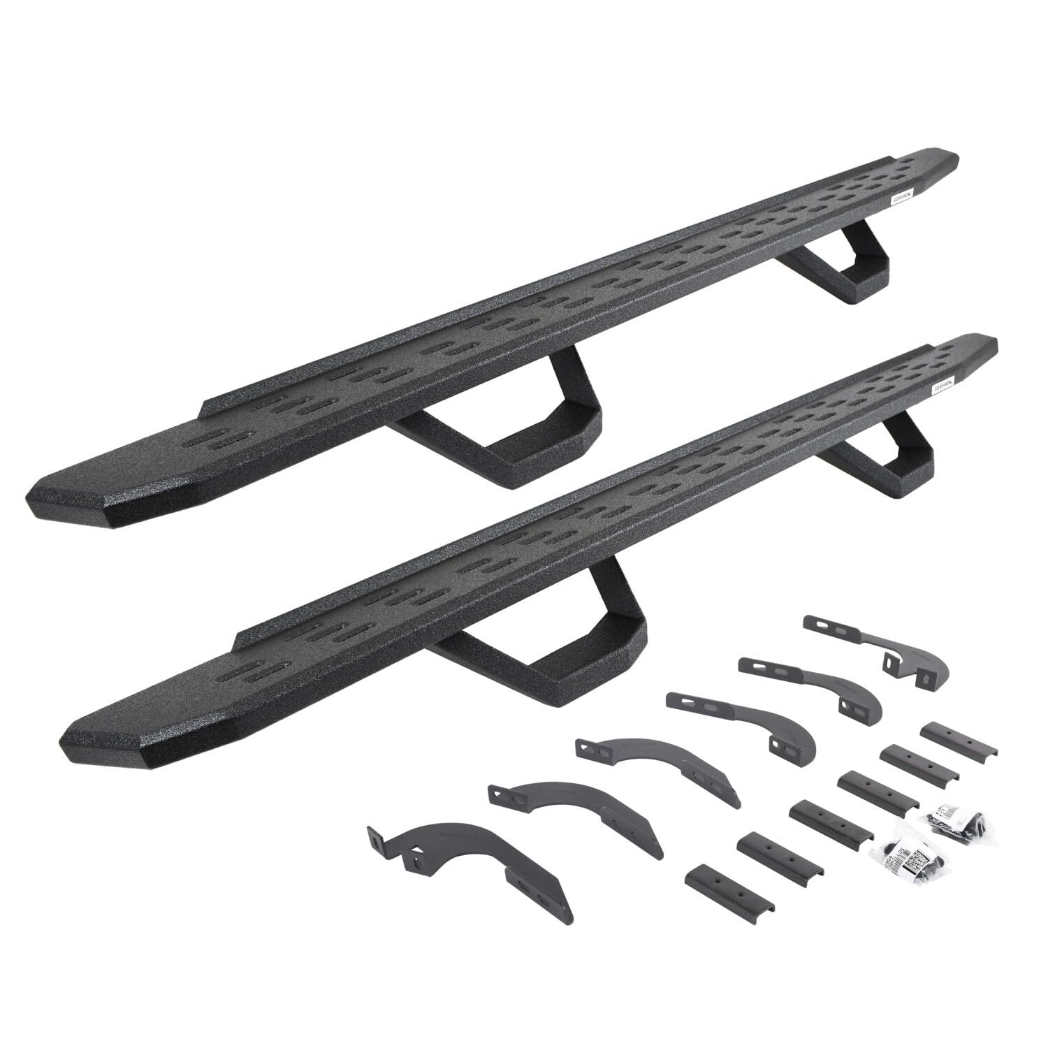 Complete Kit: RB30 Running Boards - RB30 Drop Steps + Brackets + 2 Pair
