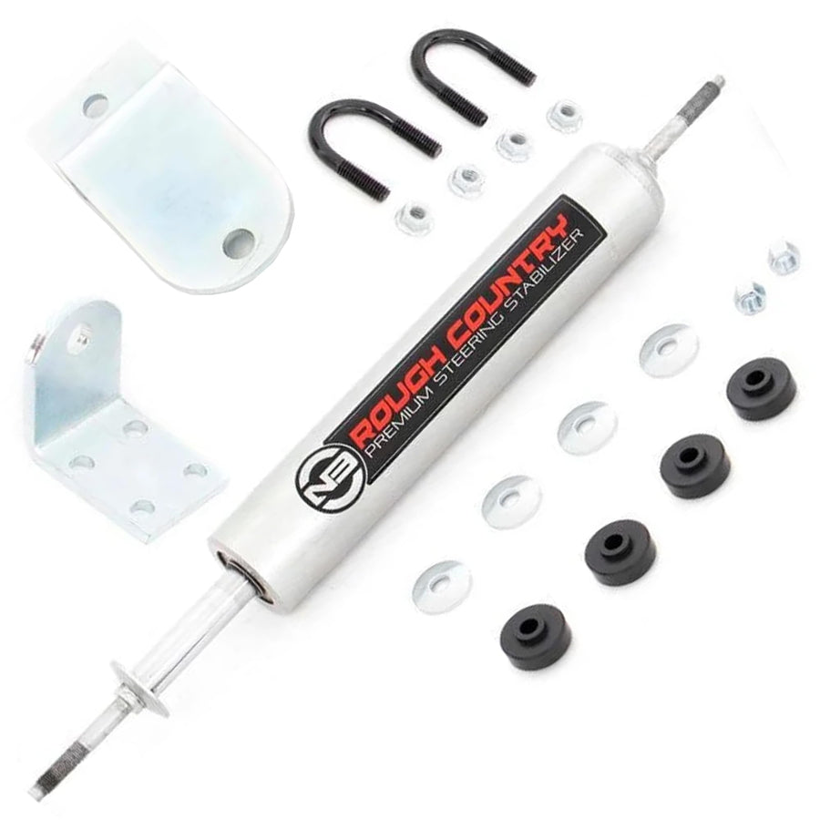 Rough Country N3 Steering Stabilizer for 2WD 94-01 Ram 1500/2500/3500 - 8738730
