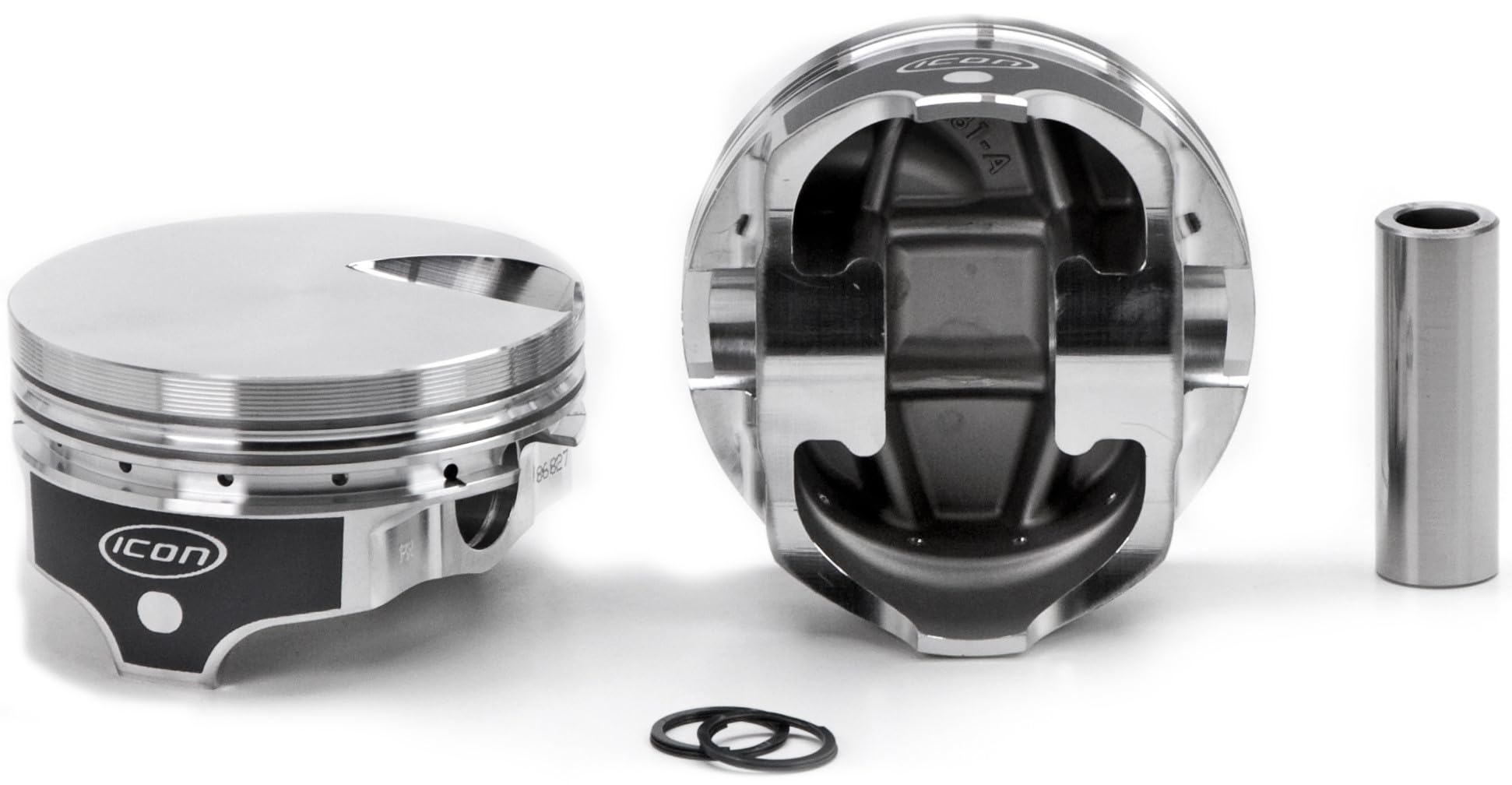 Icon Pistons Forged Icon PistonsPiston, Premium, 4.310 in, 1/16 x 1/16 x 3/16 in Ring Grooves, Minus 3.00 cc