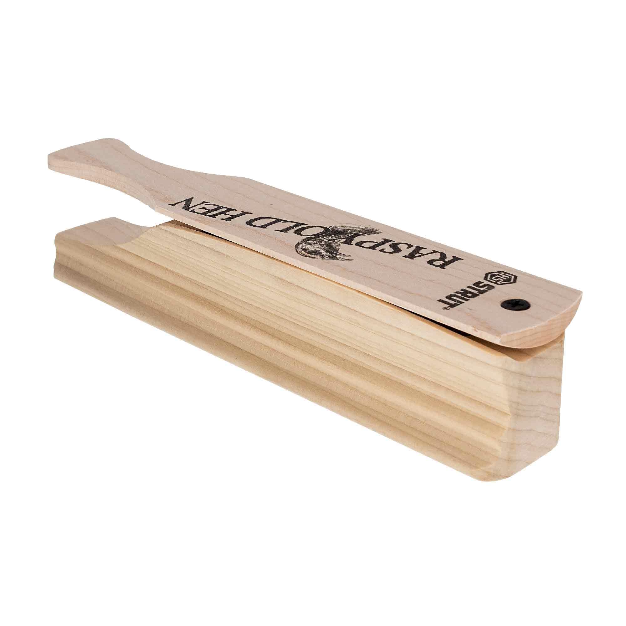 Hunters Specialties Box Call Raspy Old Hen - Native Hardwood Construction Wide Range of Realistic Turkey Sounds