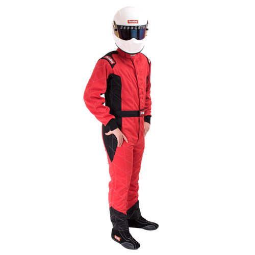 Chevron-5 RaceQuip® Driving Suit SFI 3.2A/5 Double Layer Red Small 91609129