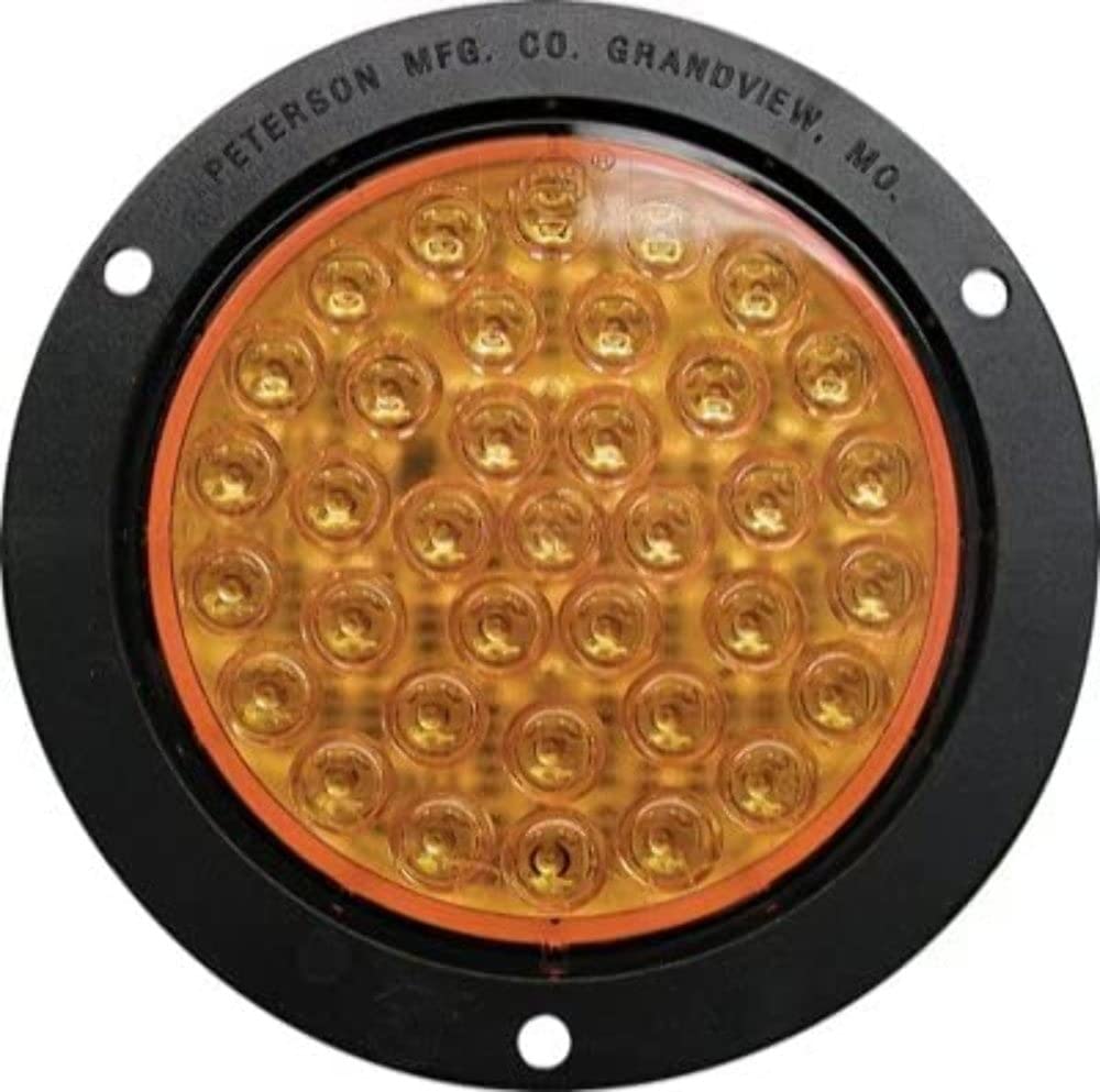 M418TA-P Peterson Mfg Led R/T Rnd 36 Dio H/W W/Pl3 Plug 4"