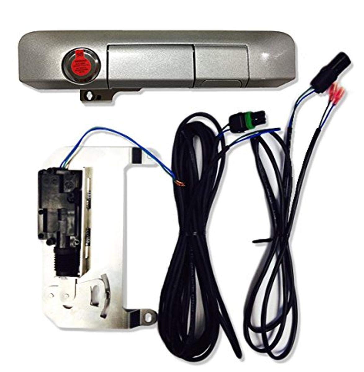 Pop & Lock Mica PL85405 Silverstreak Power Tailgate Lock with Bolt Codeable Technology for Toyota Tacoma (Smart Lock Combo)