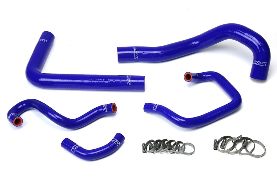 Blue HPS 57-1613-BLUE Silicone Radiator and Heater Hose Kit Coolant