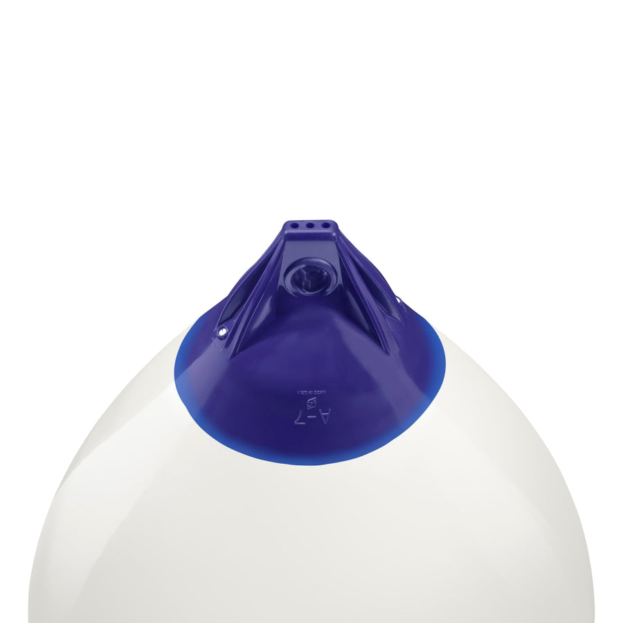 A-7 Standard Blue Ropehold Polyform Buoy - White