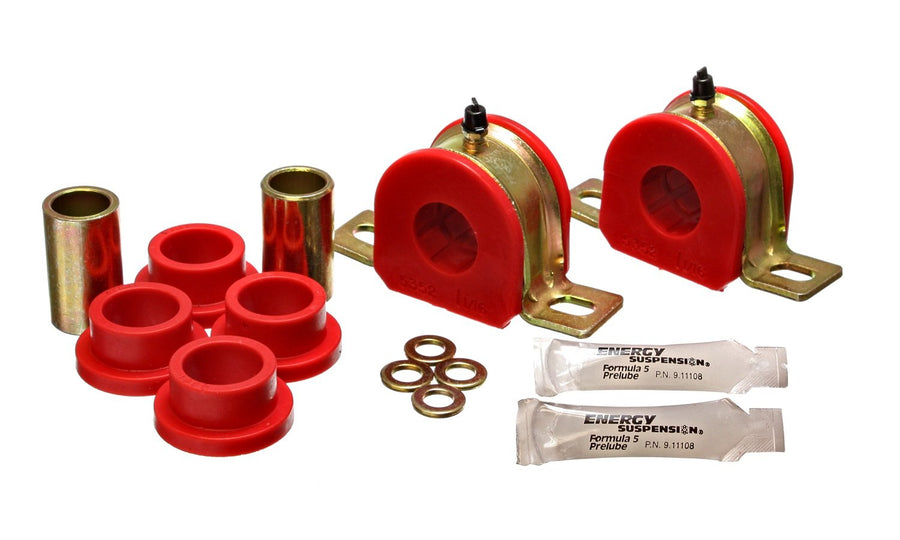 3.5179R Energy Suspension Sway Bar Bushing Set Red GMC K3500 All 1979-1980