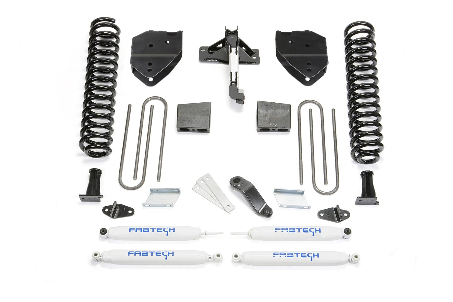 Fabtech K2255 Lift System Basic w/Shocks w/Performance Shocks 6 in. Lift Basic