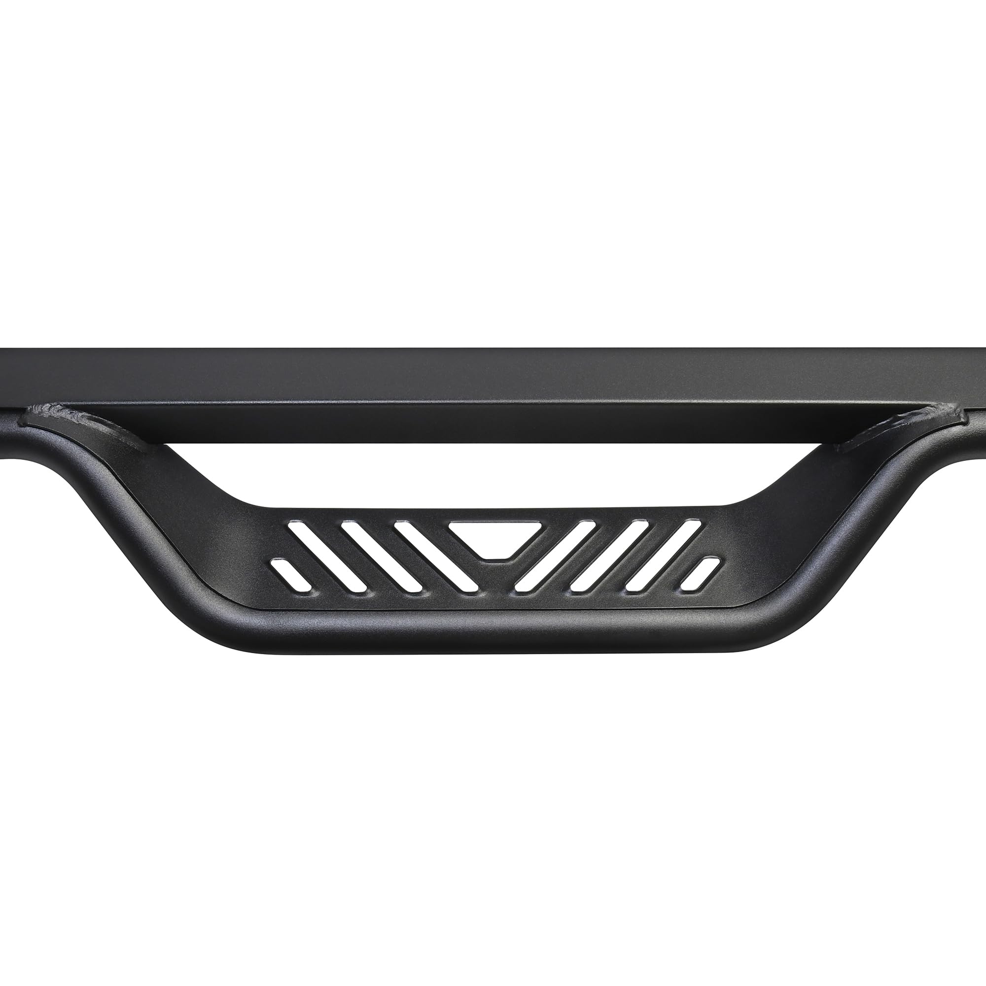 Westin 20-13725 Outlaw Black Drop Nerf Step Bars fits 2014-2018 Silverado Sierra 1500 2015-2019 2500 3500 Crew Cab (Excl. Diesel) 1 Pair