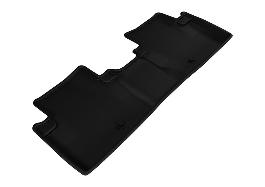 3D MAXpider Kagu Series All-Weather Floor Mats for Acura ILX 2013-2020 Custom Fit Car Floor Liners (2nd Row, Black)