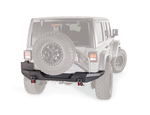 Jeep JL WARN 102190 Elite Rear Bumper, Tire Carrier Compatible