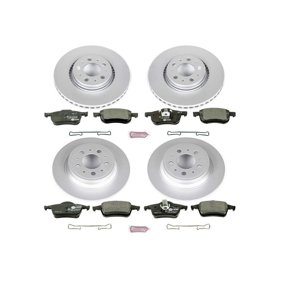 Euro-Stop Power Stop ESK4431 Brake Kit Front and Rear