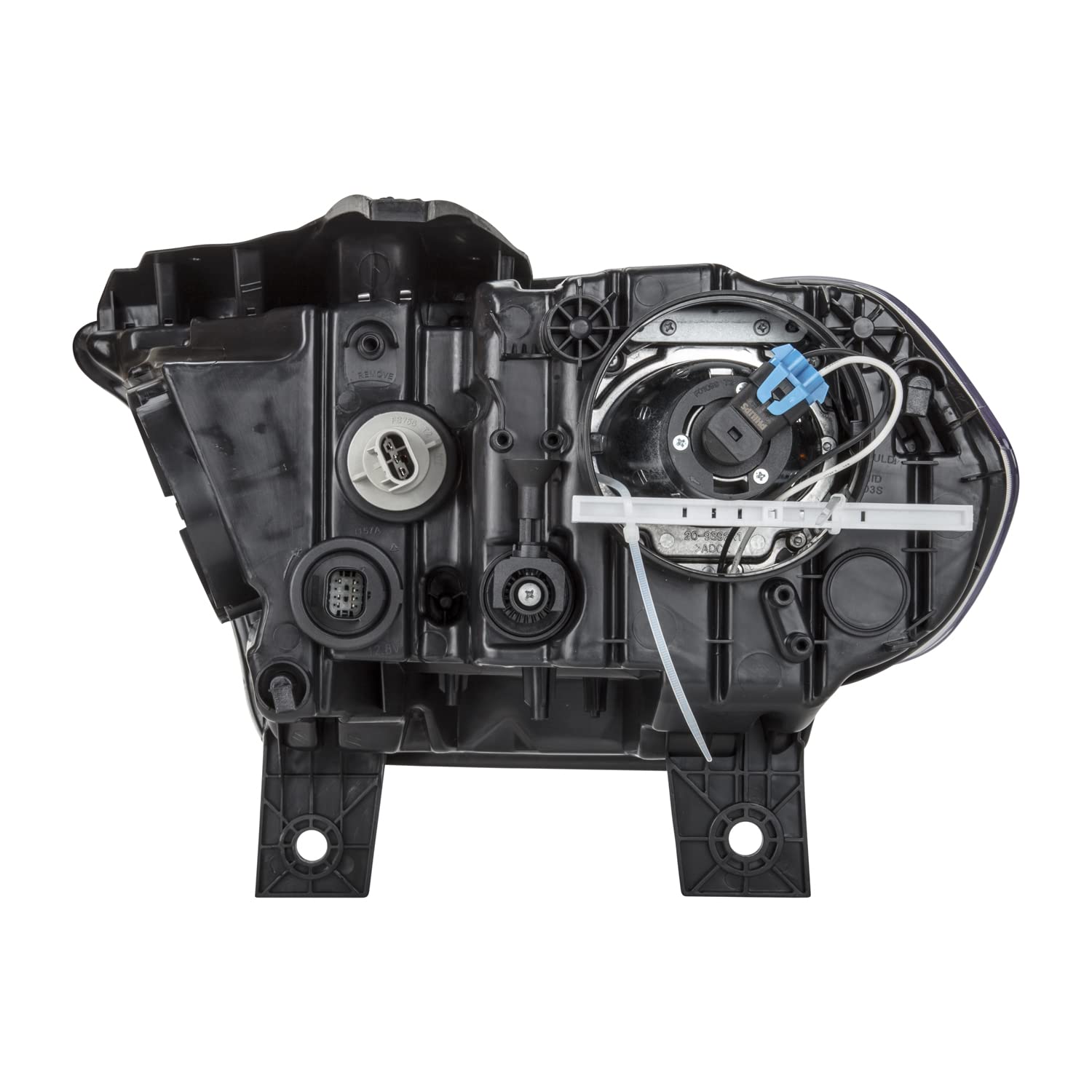 Right TYC Headlight Assembly Compatible with 2014-2015 Dodge Durango