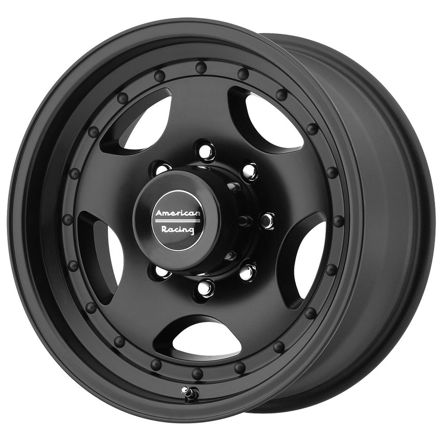 AR23 American Racing 15X8 5X5.0 3.75 -19mm SATIN BLACK - AR235873B