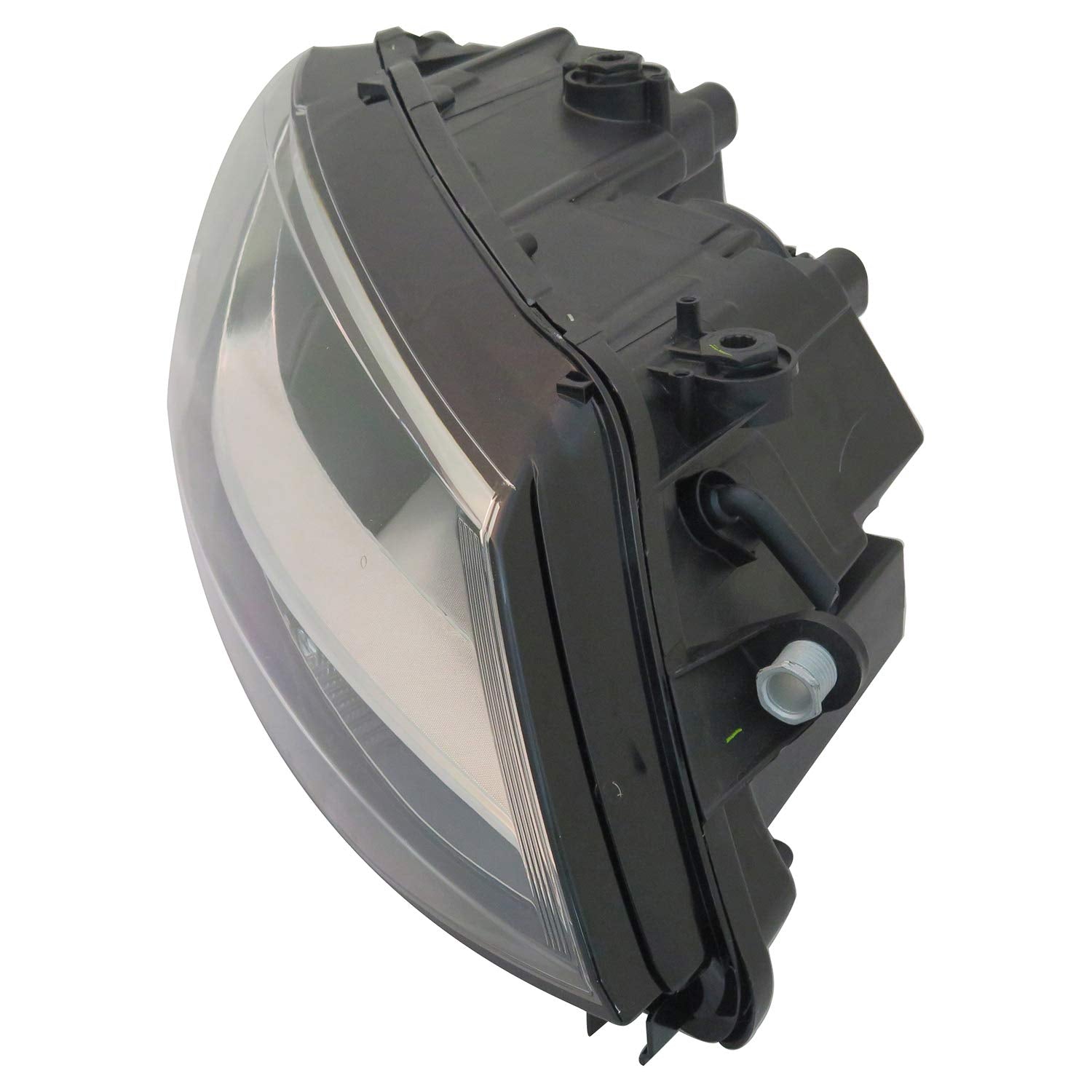 Right TYC Headlight Assembly Compatible with 2011-2016 Volkswagen Jetta