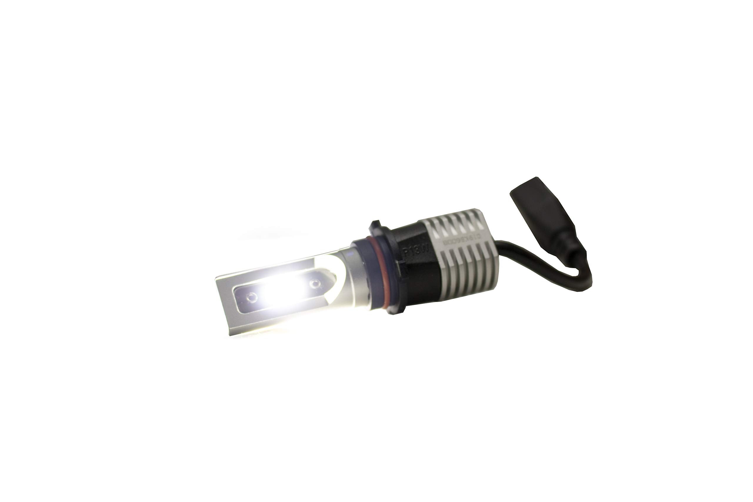 Race Sport Lighting P13W RSPNPP13W Plug N Play Super LUX LED Replacement Bulbs - 1,900 LUX Max output
