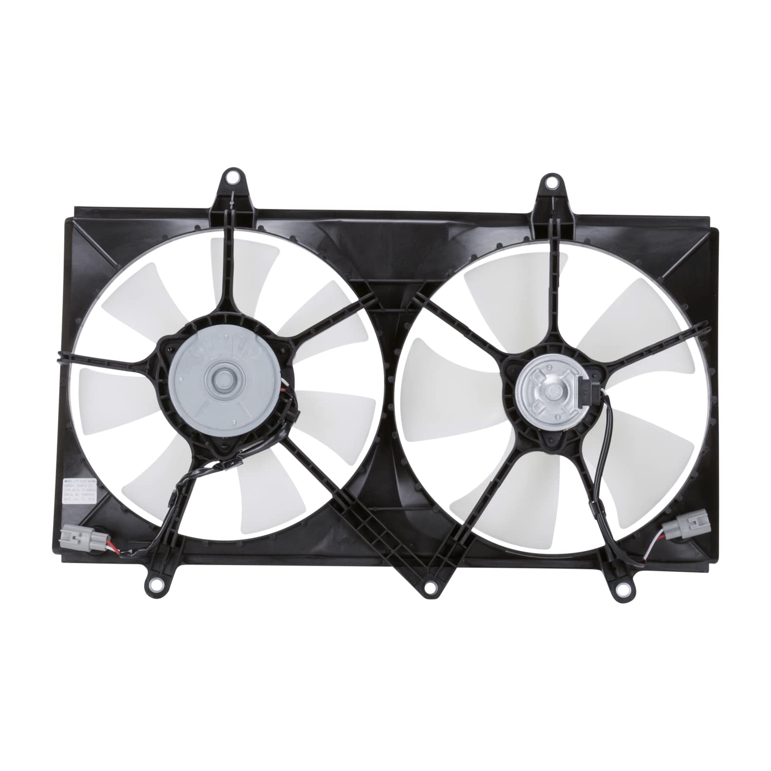 Toyota Corolla TYC 620010 Replacement Radiator/Condenser Cooling Fan Assembly