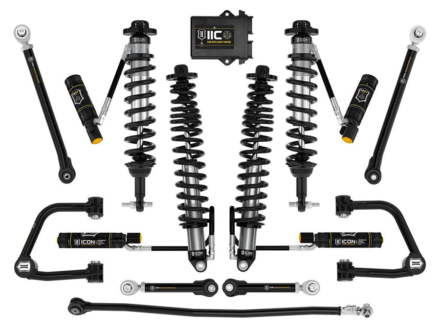 3-4" Lift ICON Stage 8 Suspension System, Tubular UCA, Compatible with 21-22 Bronco Non-Sasquatch, K40008T