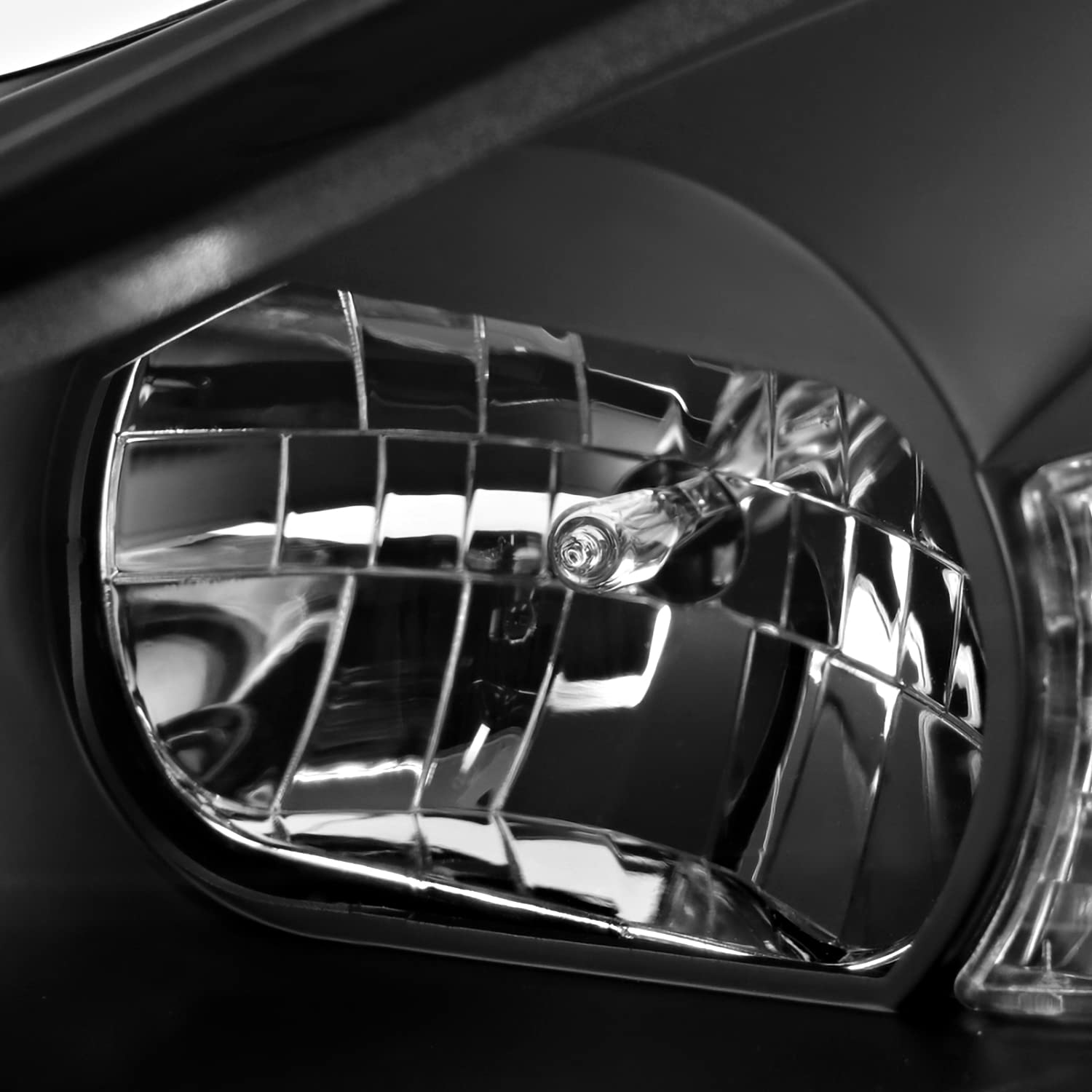 Black Projector Headlights SPEC-D TUNING w/Sequential LED Signal Compatible with 2006-2010 Lexus IS250 IS350, Left + Right Pair Headlamps Assembly