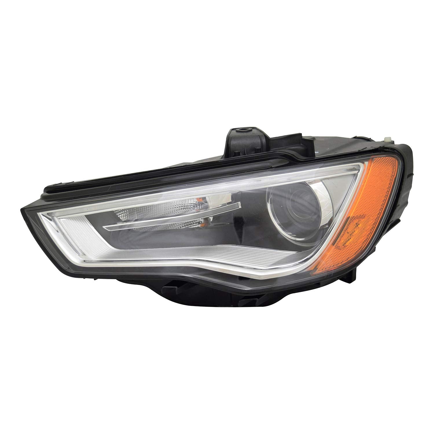 Left TYC Headlight Assembly Compatible with 2015-2016 Audi A3