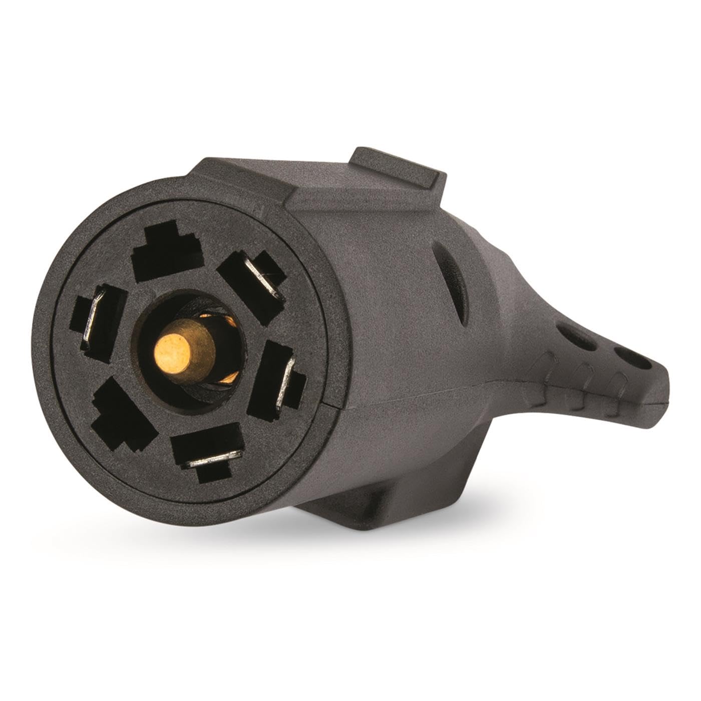 7-Way Blade to TOWSMART 5-Way Flat Trailer Light Wiring Adapter