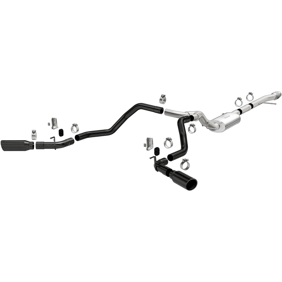 MagnaFlow Exhaust System Performance 19474: Cat-Back, Street Series, Dual Split Rear Behind Rear Tires Exit Style