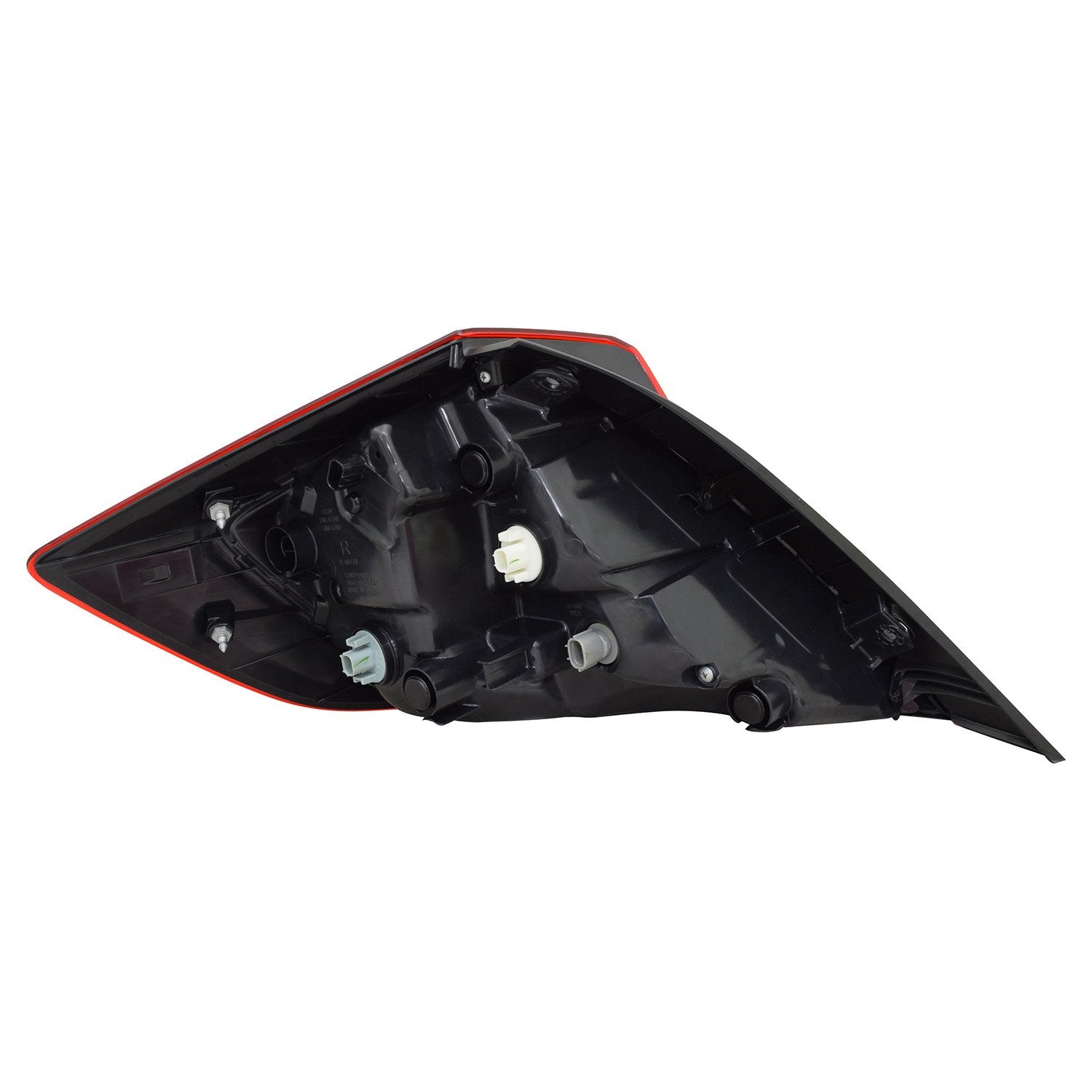 Right TYC Tail Light Assembly Compatible with 2016-2021 Honda Civic