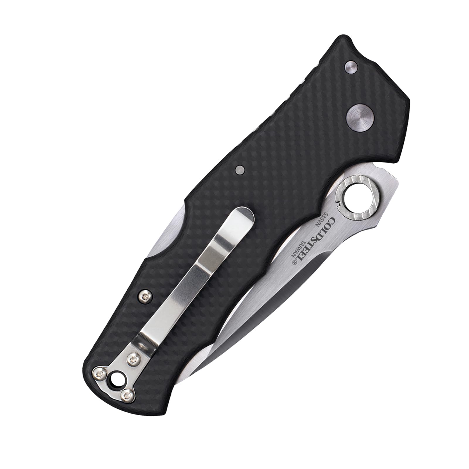Cold Steel Elite Silver Eye Spear Point 3.5" S35VN Blade 4.875" Carbon Fiber Handle Light Everyday Carry Pocket Folding Knife