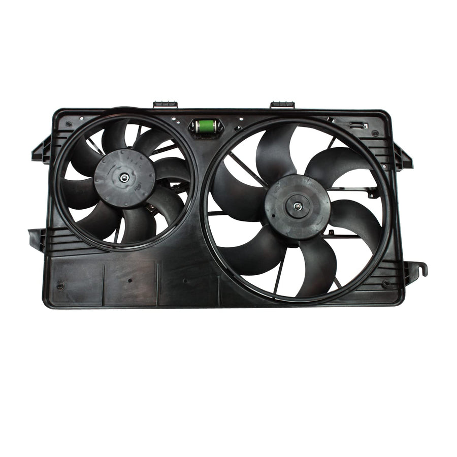 Replacement TYC 622370 Cooling Fan Assembly Compatible with Ford Transit Connect, Black
