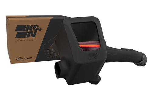 Cold Air Intake System K&N NextGen: High-Flow Cotton Filter: Compatible with 2012-2021 Toyota: Tundra, Sequoia, 50-9036