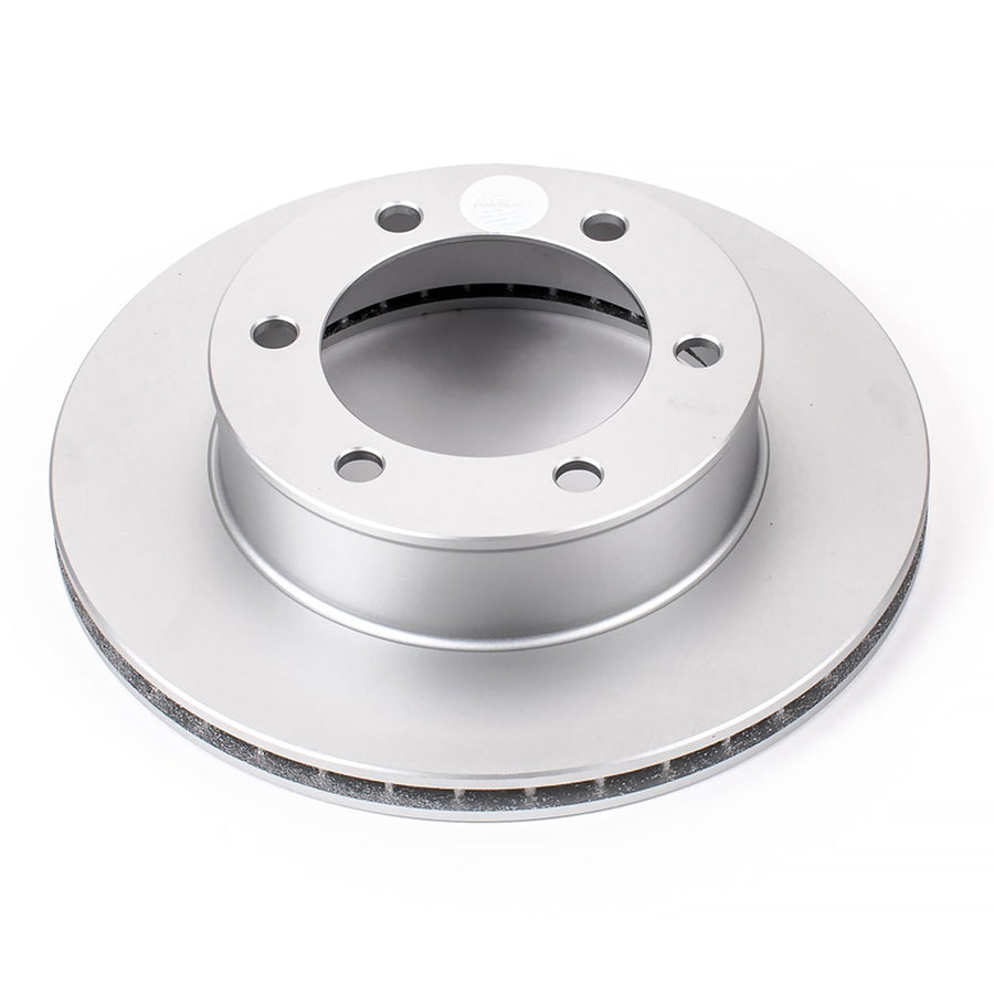 Power Stop JBR791EVC Evolution Genuine Geomet® Coated Brake Rotor For Toyota 4Runner 1996-2002, Toyota Tacoma 1995-2004 [Model Specific]