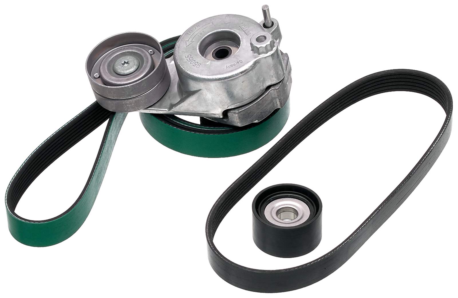 Complete Gates Serpentine Belt Drive Component Kit 90K-39081