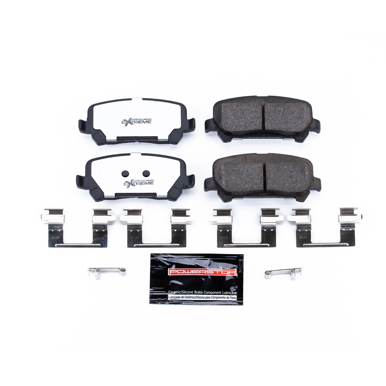 Power Stop Rear Z36-1806 Z36 Truck & Tow Carbon Fiber-Ceramic Brake Pads with Hardware For Chevrolet Colorado 2015-2020, GMC Canyon 2015-2020 [Model Specific]
