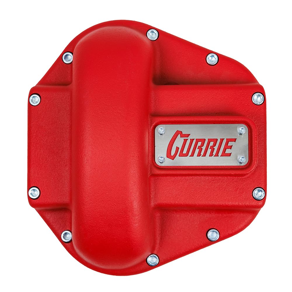 Dana 60 Currie Nodular Iron Differential Cover (Red)