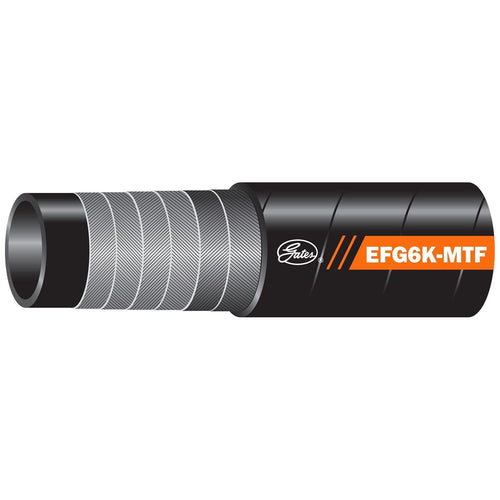 16EFG6K-MTFXCTN Gates EFG6K Spiral Wire Hydraulic Hose with MegaTuff Cover, 1" ID x 100-ft. L, 6000 Working PSI