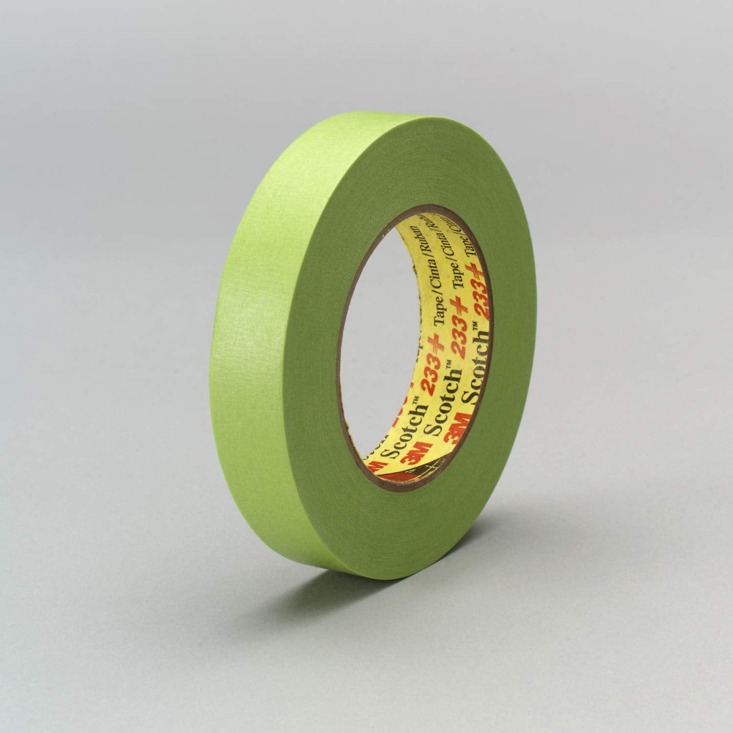 3M Scotch 233+ 26336 24 mm x 55 m Performance Masking Tape - Case of 24