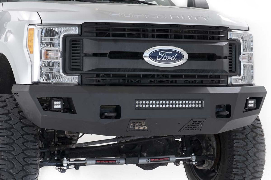 Rough Country Front Heavy Duty LED Bumper for 2017-2022 F-250/F-350-10787