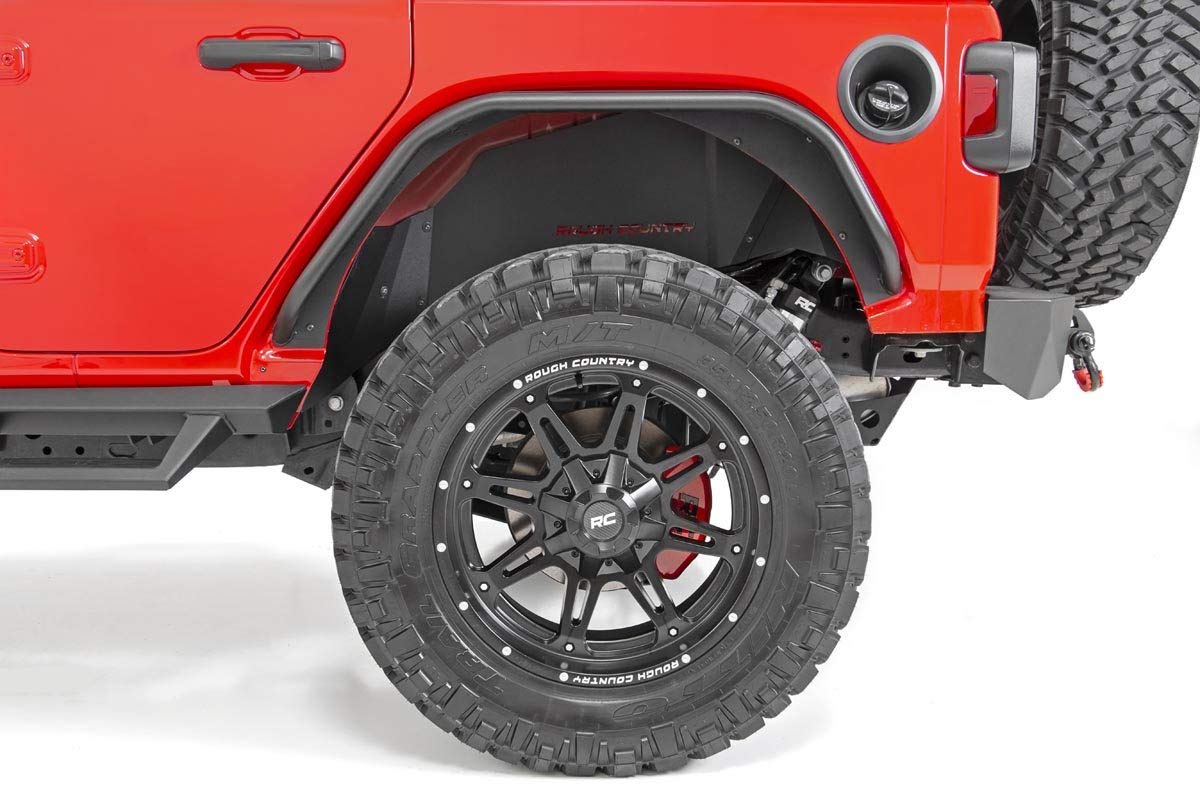 Rough Country One-Piece 94 Series Aluminum Wheel - 20x10, 6x5.5"/6x135mm Bolt Pattern, 18mm Offset, Matte Black
