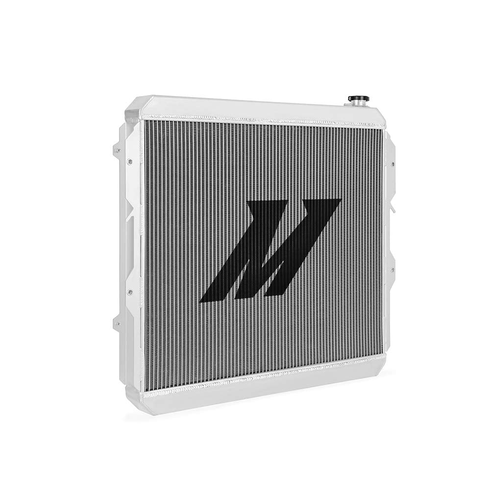Mishimoto Performance Aluminum Radiator MMRAD-TUN-00V2, Compatible With Toyota Tundra 4.7L Automatic, 2000-2006, silver