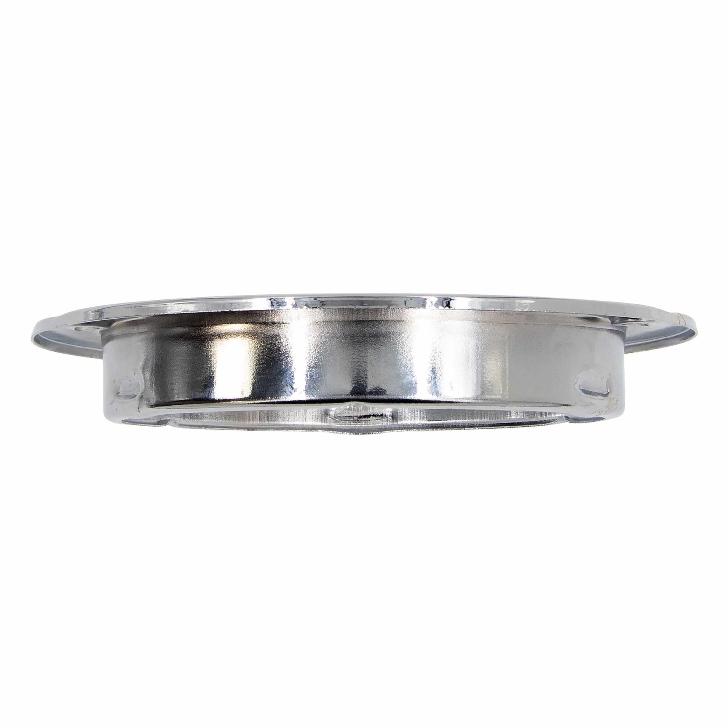Heise Metra Trailer Flange - 4 Inch Round Stainless