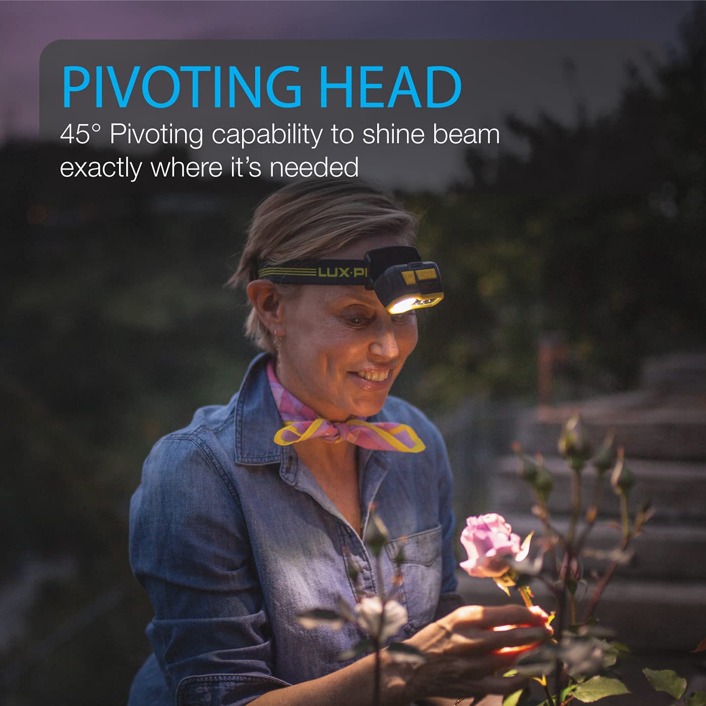 400 Lumen Lux Pro Bright LED Camping Headlamp - LP347