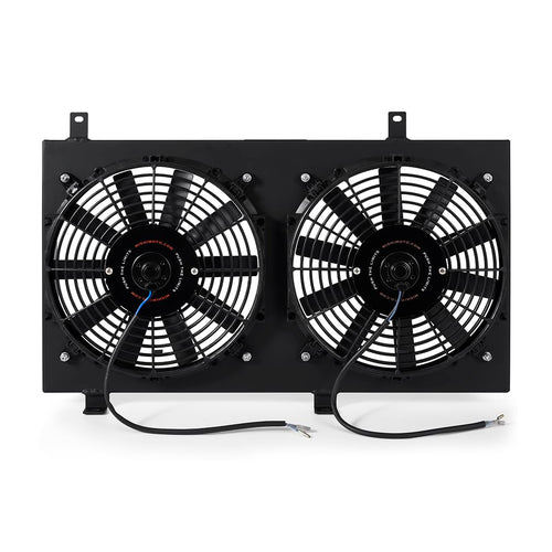 Mishimoto Aluminum Fan Shroud MMFS-RX8-04BK, Compatible with Mazda RX8, 2004-2008, Black