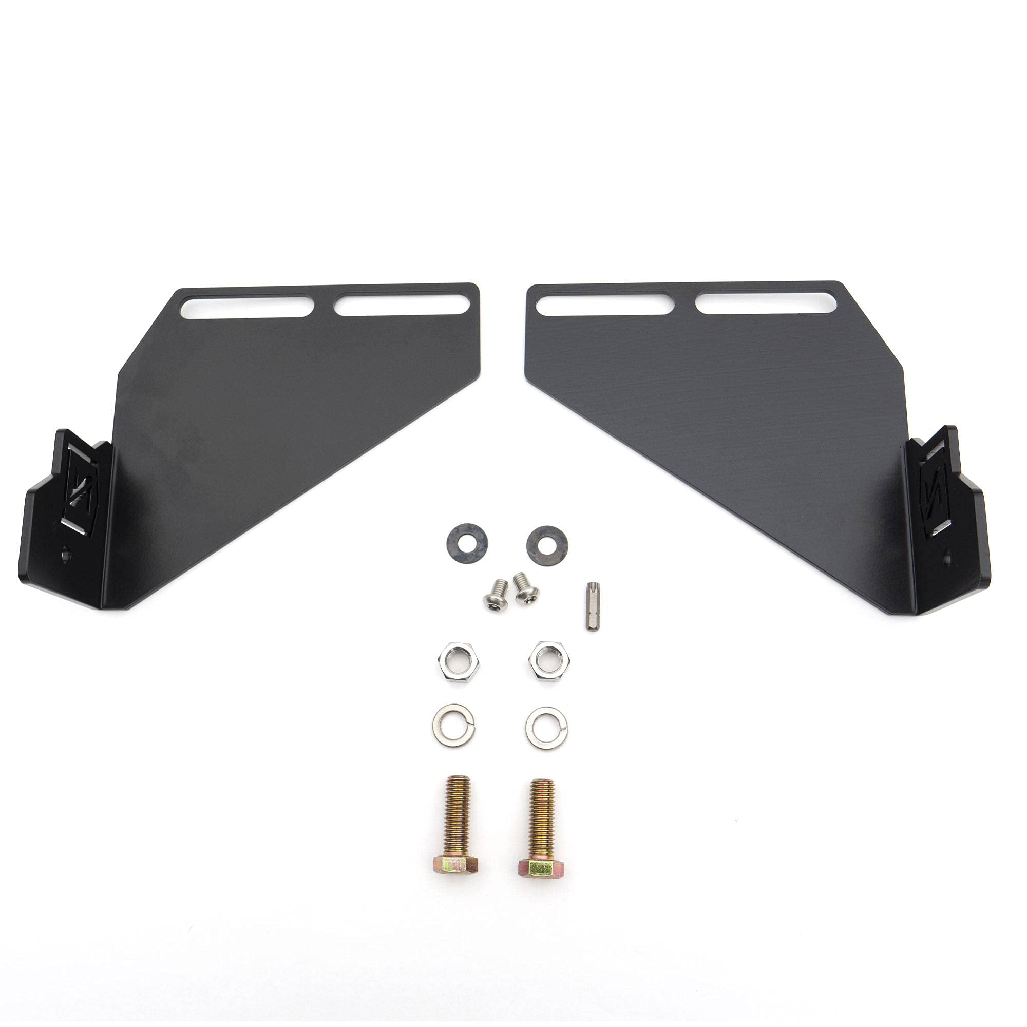 ZROADZ Black Front Bumper LED Bracket 2016-2016 CHEVROLET SILVERADO 1500 Z322082