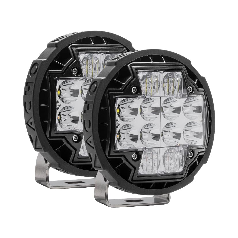 5.75in ARB Nacho Offroad TM5 Amber White LED Light Set