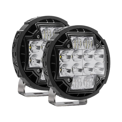 5.75in ARB Nacho Offroad TM5 Amber White LED Light Set