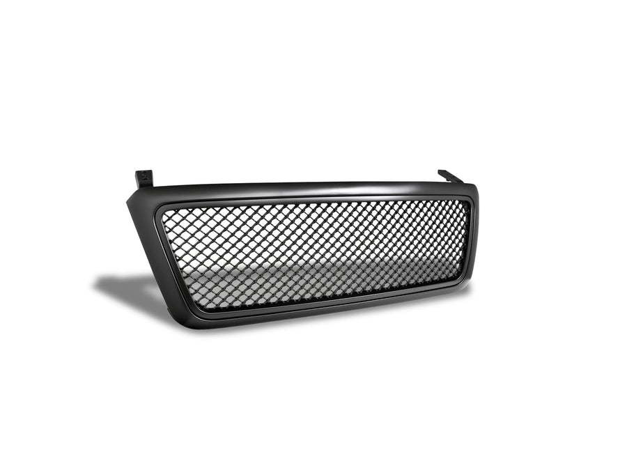 7165687 Armordillo USA Mesh Front Hood Grille - Matte Black Fits 2004-2008 Ford F150 F-150/2006-2008 Lincoln Mark LT