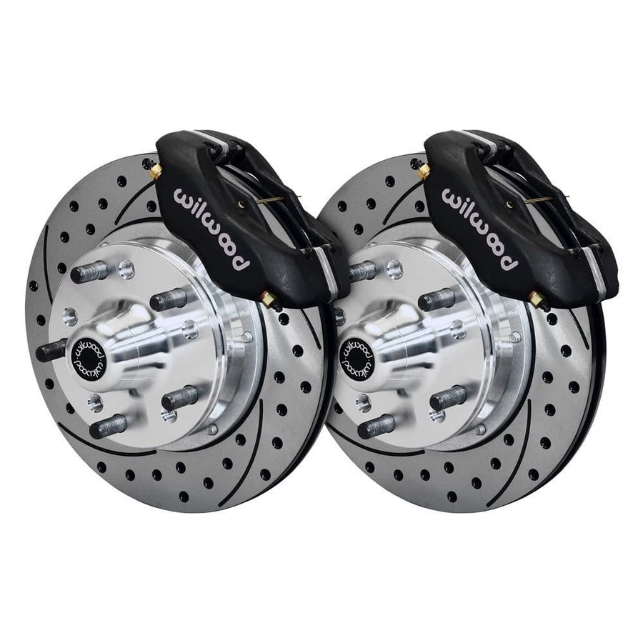 FDL Front Kit, WILWOOD 140-4258-BD 10.75", Drilled Rotor Art Morrison Strut