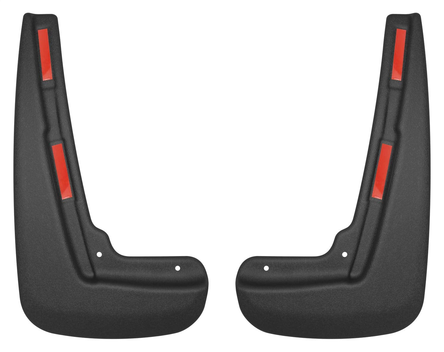 Front Mud Guards — Husky Liners | Fits 2018 - 2024 Chevrolet Equinox - Black, 2 Pc | 58251