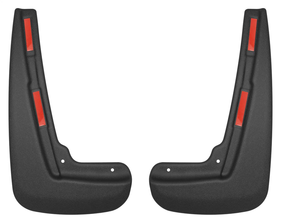 Front Mud Guards — Husky Liners | Fits 2018 - 2024 Chevrolet Equinox - Black, 2 Pc | 58251