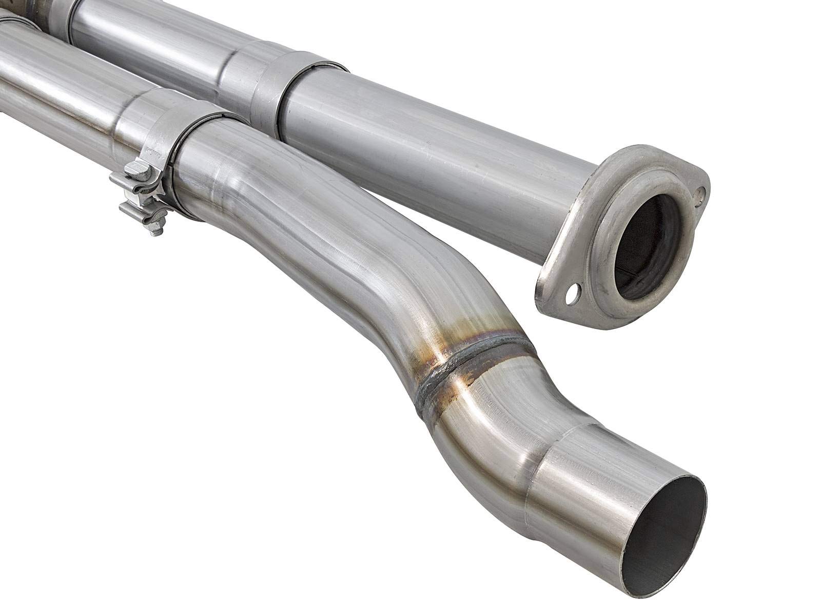 Mach Force-Xp aFe Power 49-43045-P 3" Stainless Steel Cat-Back Exhaust System for Ford Raptor, 1 Pack