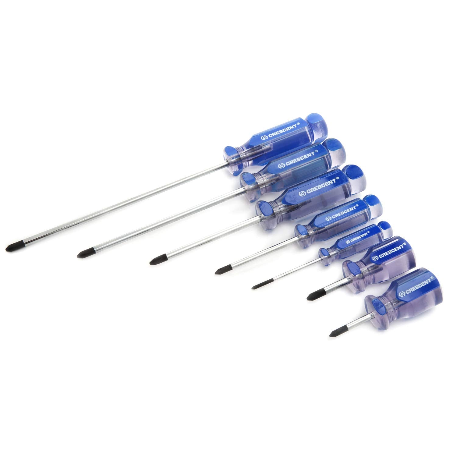 Crescent 20 Piece Acetate Phillips/Slotted/Torx Screwdriver Set - CPS20PieceSET